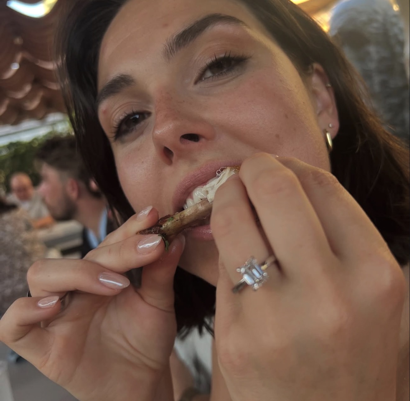 Haley with her ring